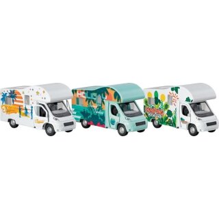 Wohnmobil, 3fach farbig sortiert