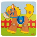 Steckpuzzle Pferd