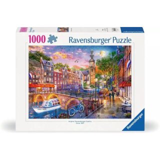 Sonnenuntergang Amsterdam