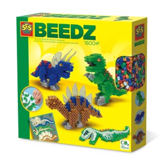 Bügelperlenset - Dinos