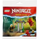 Lego Ninjago 4er Set: 71838 Kais Motorradrennen, 71842 Rontu der Meisterdrache, 71843 Rogues Mech-Drachenreiter & 30650 Kais und Raptons Duell im Tempel