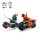 Lego Ninjago 4er Set: 71838 Kais Motorradrennen, 71842 Rontu der Meisterdrache, 71843 Rogues Mech-Drachenreiter & 30650 Kais und Raptons Duell im Tempel