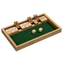 Shut the box aus Bambus