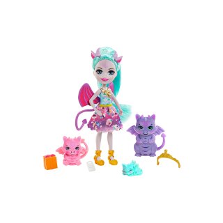 Royal Entchantimals - Deanna Dragon Family