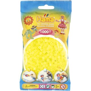 Hama Beutel 1.000 Stk Neon Gelb (50)