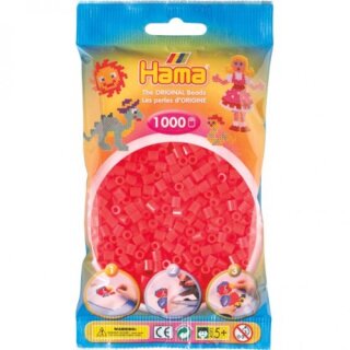 Hama Beutel 1.000 Stk Neon Rot (50)