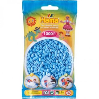 Hama Beutel 1.000 Stk Pastell Blau (50)