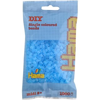 Hama Beutel 1.000 Stk Transparent Aqua (50)