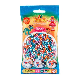 Hama Beutel 1000 stk gestreift (50)