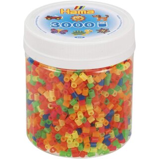 Hama Dose mit Perlen ca.3000 stk (6)