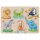 Hintergrundbildpuzzle wilde Tierbabies mit Elternteil