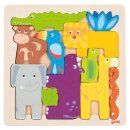 Einlegepuzzle Safari