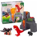 Dinosaurier-Vulkan mit Ausbruchsfunktion