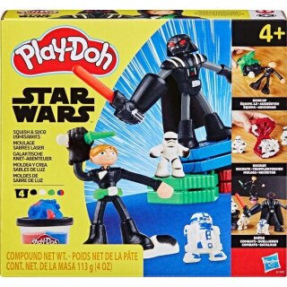 PlayDoh Star Wars Squish and Slice Lightsabers