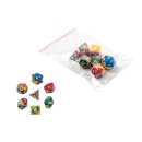 Würfel, oblivion, bunt, 7er Beutel