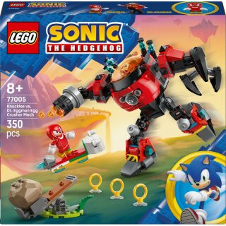 Knuckles vs. Dr. Eggmans Egg Crusher Mech