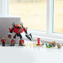 Knuckles vs. Dr. Eggmans Egg Crusher Mech