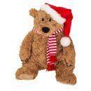 Braunbär Howard m. Weihnachtsoutfit 34 cm