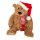 Braunbär Howard m. Weihnachtsoutfit 34 cm