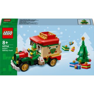 Lieferwagen des Weihnachtsmanns