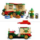 Lieferwagen des Weihnachtsmanns