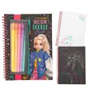 Topmodel Neon Doodle Malbuch Set