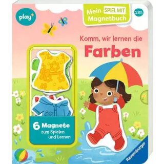 Mein Spiel mit-Magnetbuch: Farben