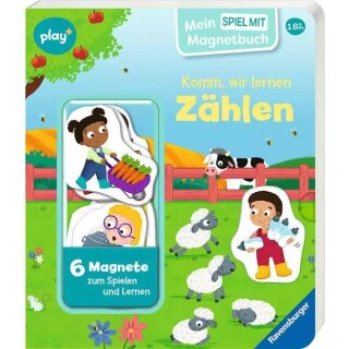 Mein Spiel mit-Magnetbuch: Zählen