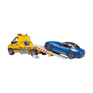 MB Sprinter Autotransporter, L+S Modul u. BRUDER Roadster