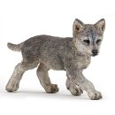 Graues Wolfjunges