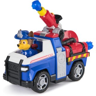 PAW Fire Rescue - Themed Vehicles Chase