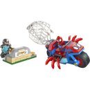 Spidey auf Motorrad vs. Rhino