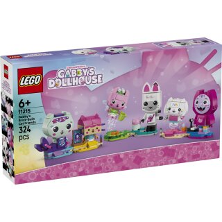 Gabbys Katzenfreunde aus LEGO Steinen