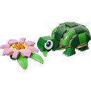 Schildkröte mit Seerose