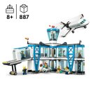 Flughafen mit Flugzeug
