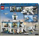 Flughafen mit Flugzeug
