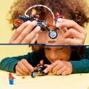 Spider-Man vs. Ghost Rider auf seinem Motorrad