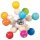 Greifling Elastik Regenbogenball