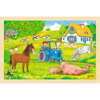 Einlegepuzzle Bauernhhof