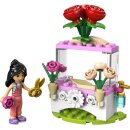 Blumenstand mit Rosen