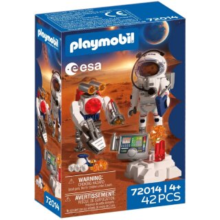 ESA: Astronaut mit Roboter