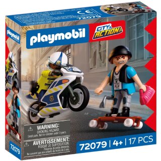 Verfolgungsjagd mit Motorrad