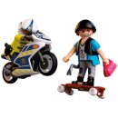 Verfolgungsjagd mit Motorrad