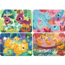 Kinderpuzzle 2, 4, 6, 8 Teile - Dino-Freunde