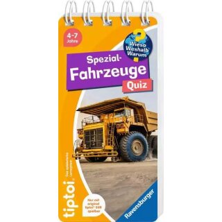 tiptoi® Wieso? Weshalb? Warum? Quiz Spezialfahrzeuge