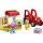 Traktor und Marktstand
