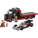 F1® Truck mit Audi F1® Rennwagen