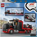 F1® Truck mit Audi F1® Rennwagen