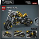 Gelbes Motorrad