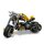 Gelbes Motorrad